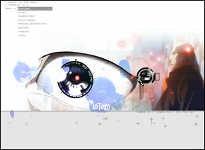 Ghost in the Shell website designed by Zephyr Syndicate Chauncey Hollingsworth