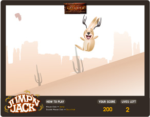 Jump'n Jack game designed by Zephyr Syndicate Chauncey Hollingsworth